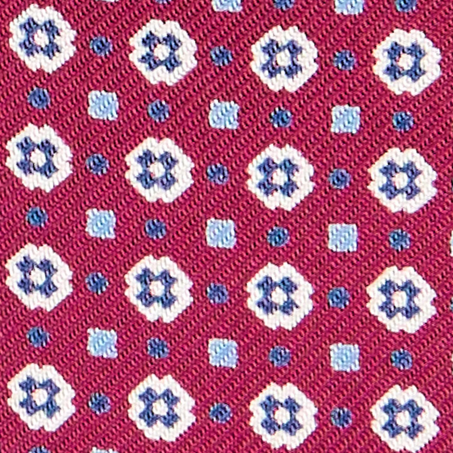 PAPILLON DA ANNODARE IN SETA BORDEAUX Microfantasia fiore