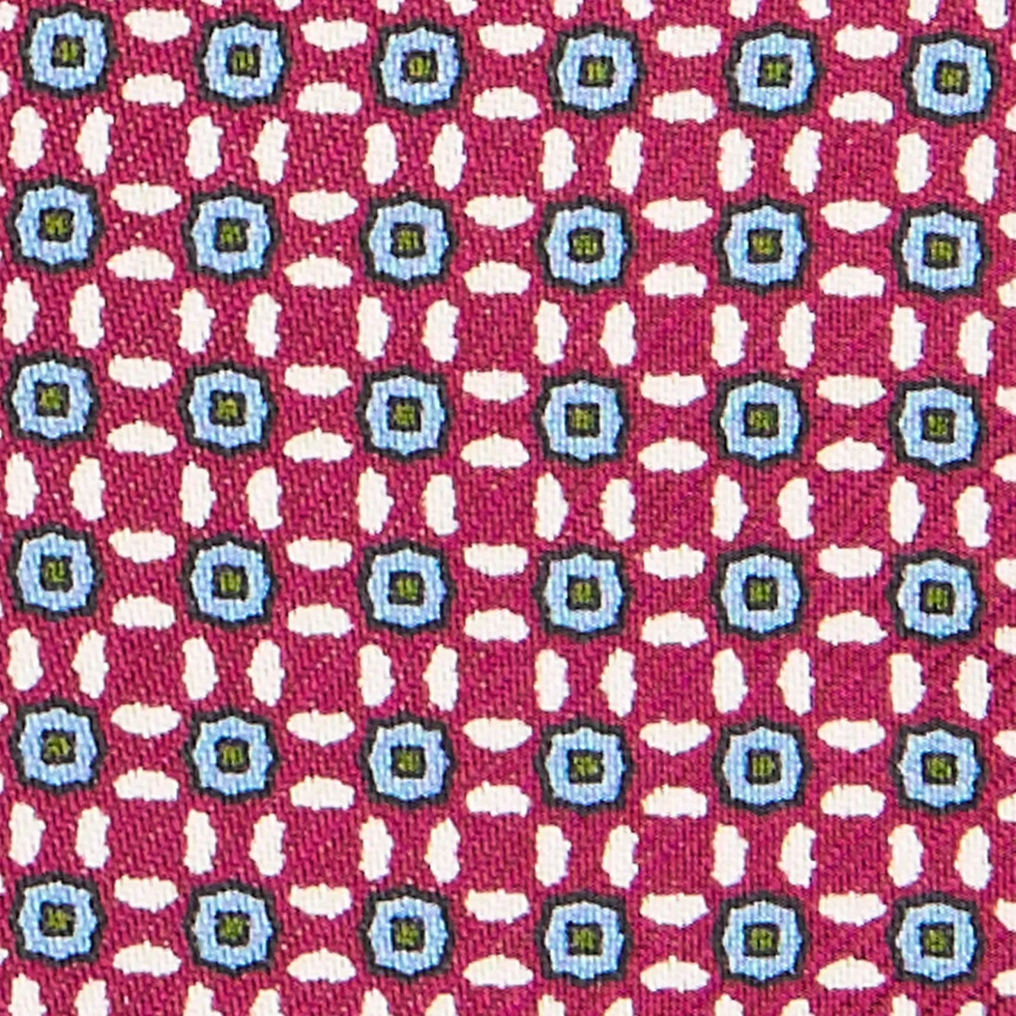 PAPILLON DA ANNODARE IN SETA BORDEAUX Microfantasia fiore