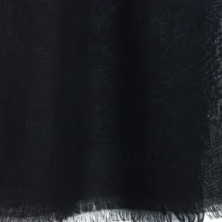 PASHMINA NERA E GRIGIA EFFETTO SFUMATO In cashmere