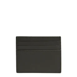 PORTACARTE DI CREDITO IN PELLE VERDE SCURO 7 scomparti