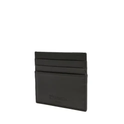PORTACARTE DI CREDITO IN PELLE VERDE SCURO 7 scomparti