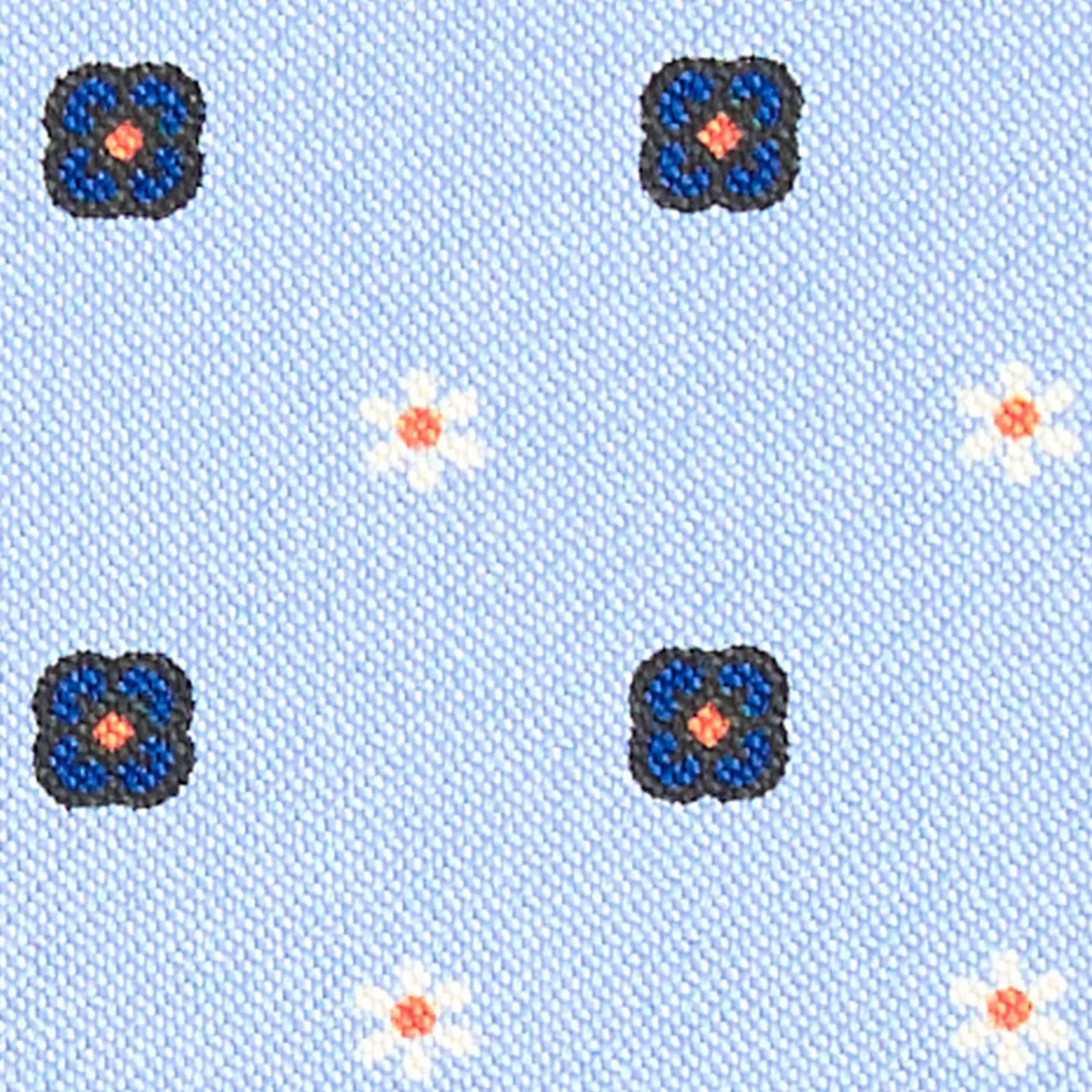 PORTACARTE DI CREDITO SETA E PELLE AZZURRO 5 scomparti