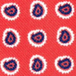 PORTACARTE DI CREDITO SETA E PELLE ROSSO 5 scomparti