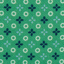 PORTACARTE DI CREDITO SETA E PELLE VERDE CHIARO 5 scomparti