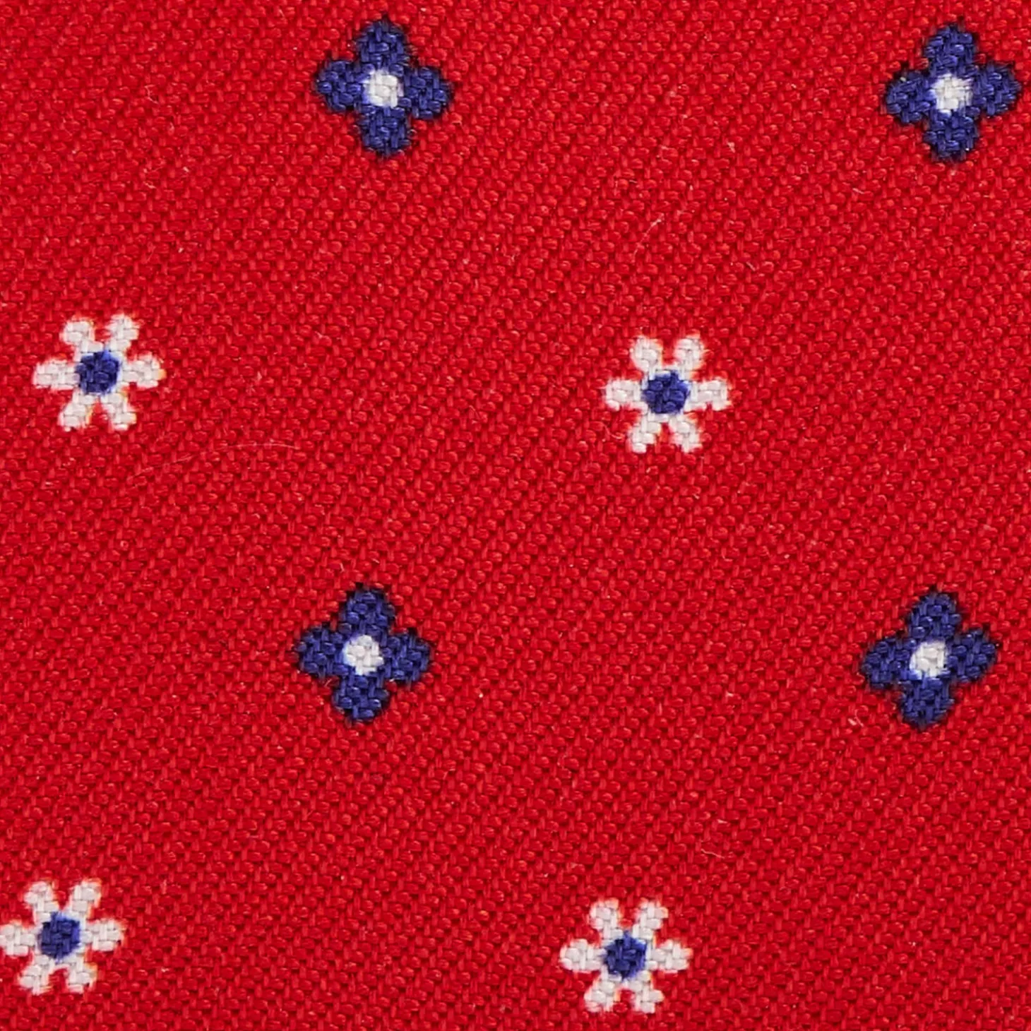 PORTACARTE DI CREDITO SETA E PELLE ROSSO 5 scomparti