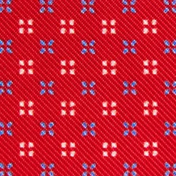 PORTACARTE PIEGHEVOLE IN SETA PELLE ROSSO 10 scomparti