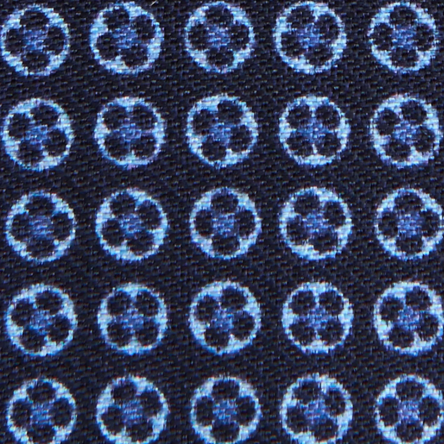 PORTACARTE PIEGHEVOLE IN SETA PELLE BLU SCURO 10 scomparti