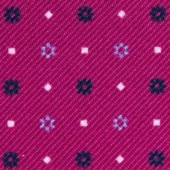 PORTACARTE PIEGHEVOLE IN SETA PELLE FUCSIA 10 scomparti