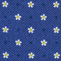 PORTAFOGLIO PICCOLO BLU In seta e pelle