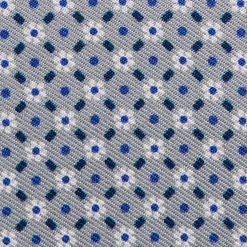 PORTAFOGLIO PICCOLO GRIGIO SCURO In seta e pelle