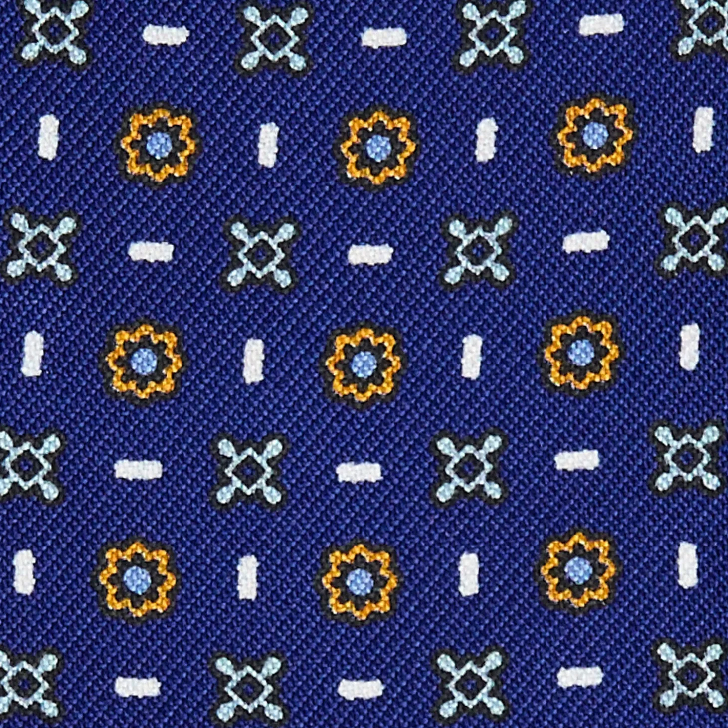 PORTAOCCHIALI BLUETTE In seta stampata a mano