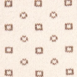 SCALDACOLLO BEIGE MICROFANTASIA In cashmere