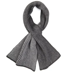 SCALDACOLLO GRIGIO SCURO IN CASHMERESolid color