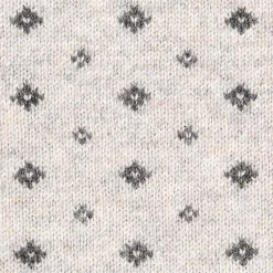 SCALDACOLLO GRIGIO SCURO MICROFANTASIA In cashmere