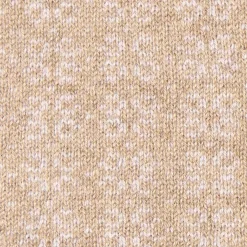 SCALDACOLLO MARRONE CHIARO E BEIGE MICROFANTASIA In cashmere