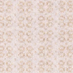 SCALDACOLLO MARRONE CHIARO E BEIGE MICROFANTASIA In cashmere