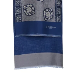 SCIARPA TUBOLARE GRIGIO SCURO IN SETA TWILL Classic daisy