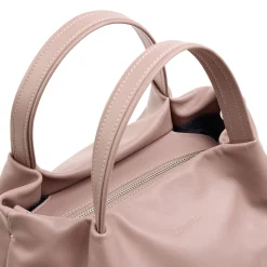 SOFT BAG ROSAIn pelle liscia