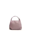 SOFT MINI BAG ROSA In pelle liscia