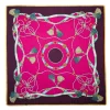 STOLA BORDEAUX 115 IN LANA, SETA E CASHMERE Nappine e chiavi