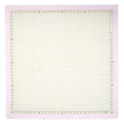 STOLA ROSA 115 IN LANA, SETA E CASHMERE Fiori d’archivio