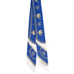 TWILLY IN SETA BLU Lucky elephant