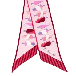 TWILLY IN SETA FUCSIA La gelateria