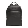 ZAINO NERO IN PELLE Con schienale rinforzato